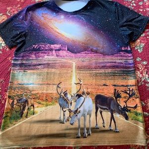 Black Milk space shirt